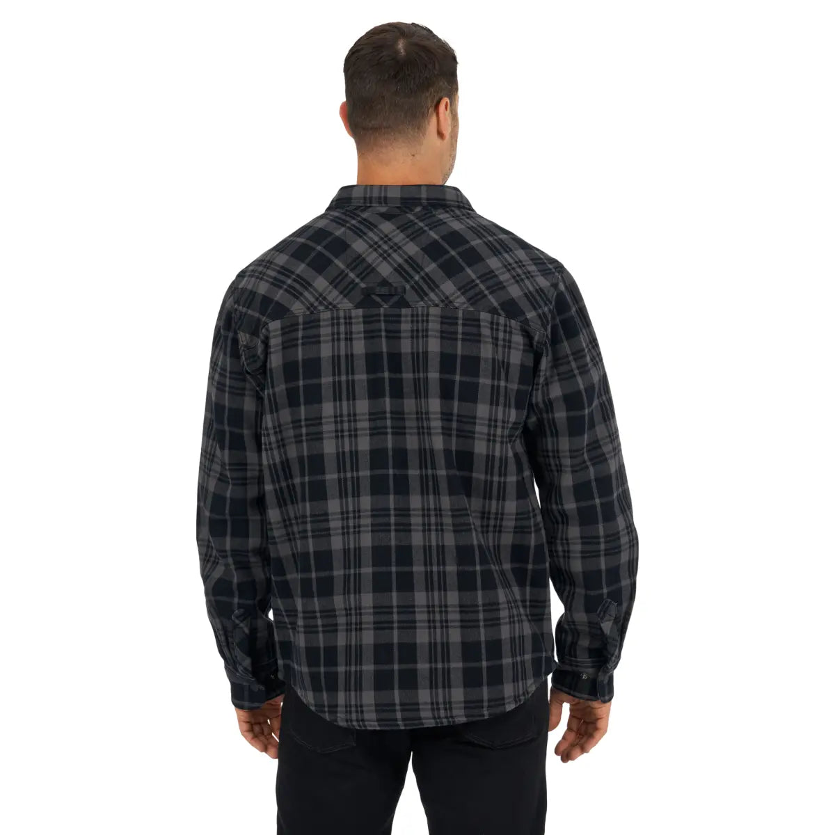 Ski-Doo Men's Plaid Bonded Overshirt