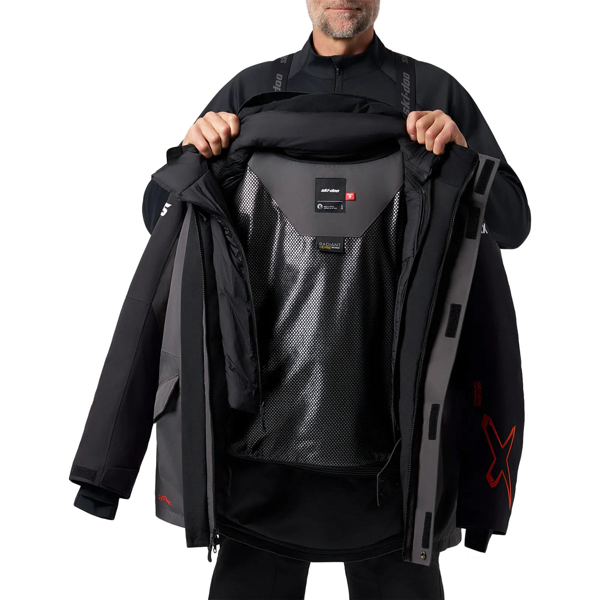 Ski-Doo Men's Absolute 0 X-Team Stx Insulated Jacket