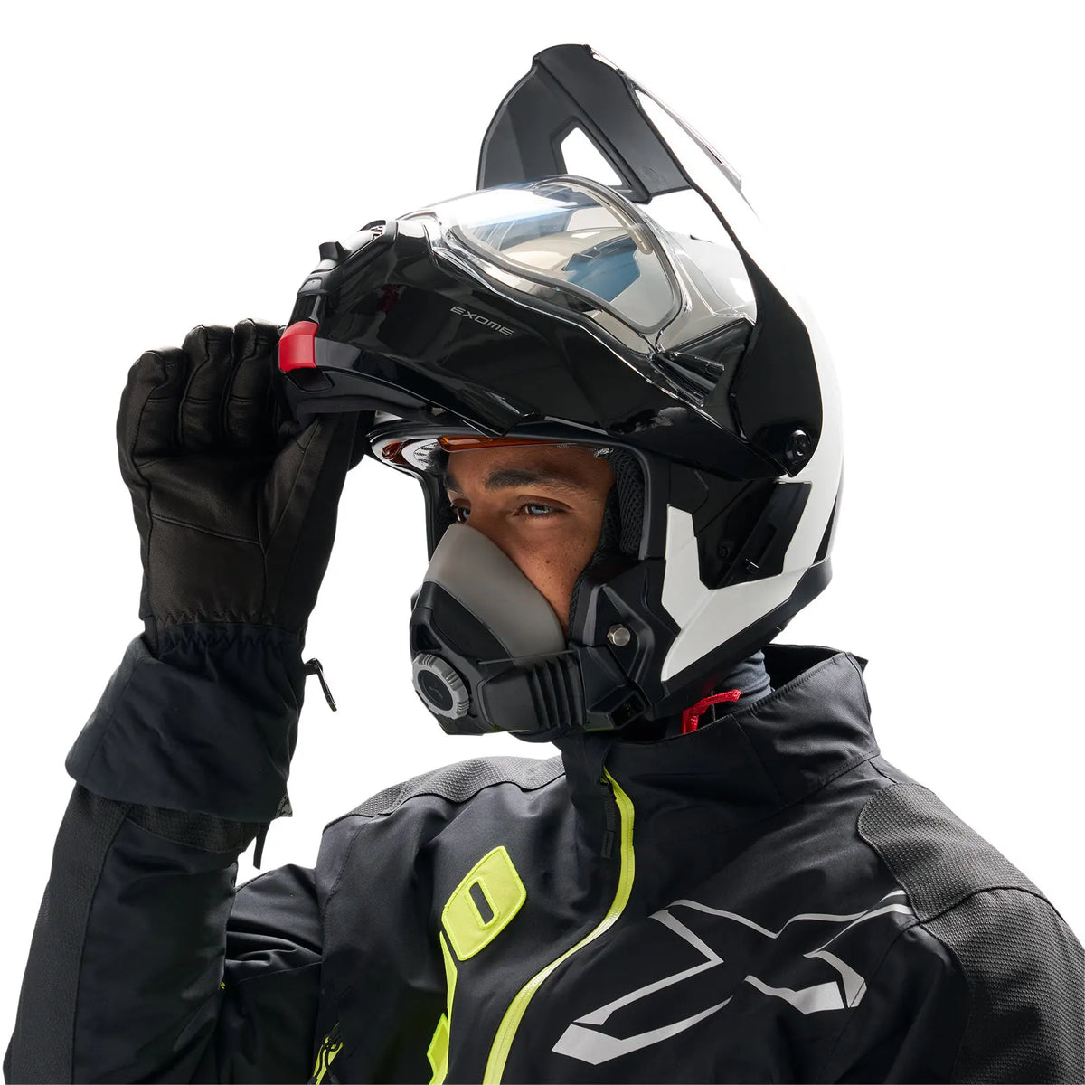 Ski-Doo Unisex Exome Sport Helmet With Heated Visor (DOT)