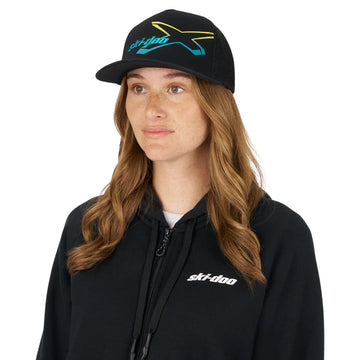 Ski-Doo Unisex X-Team Gradiant Fitted Flat Cap