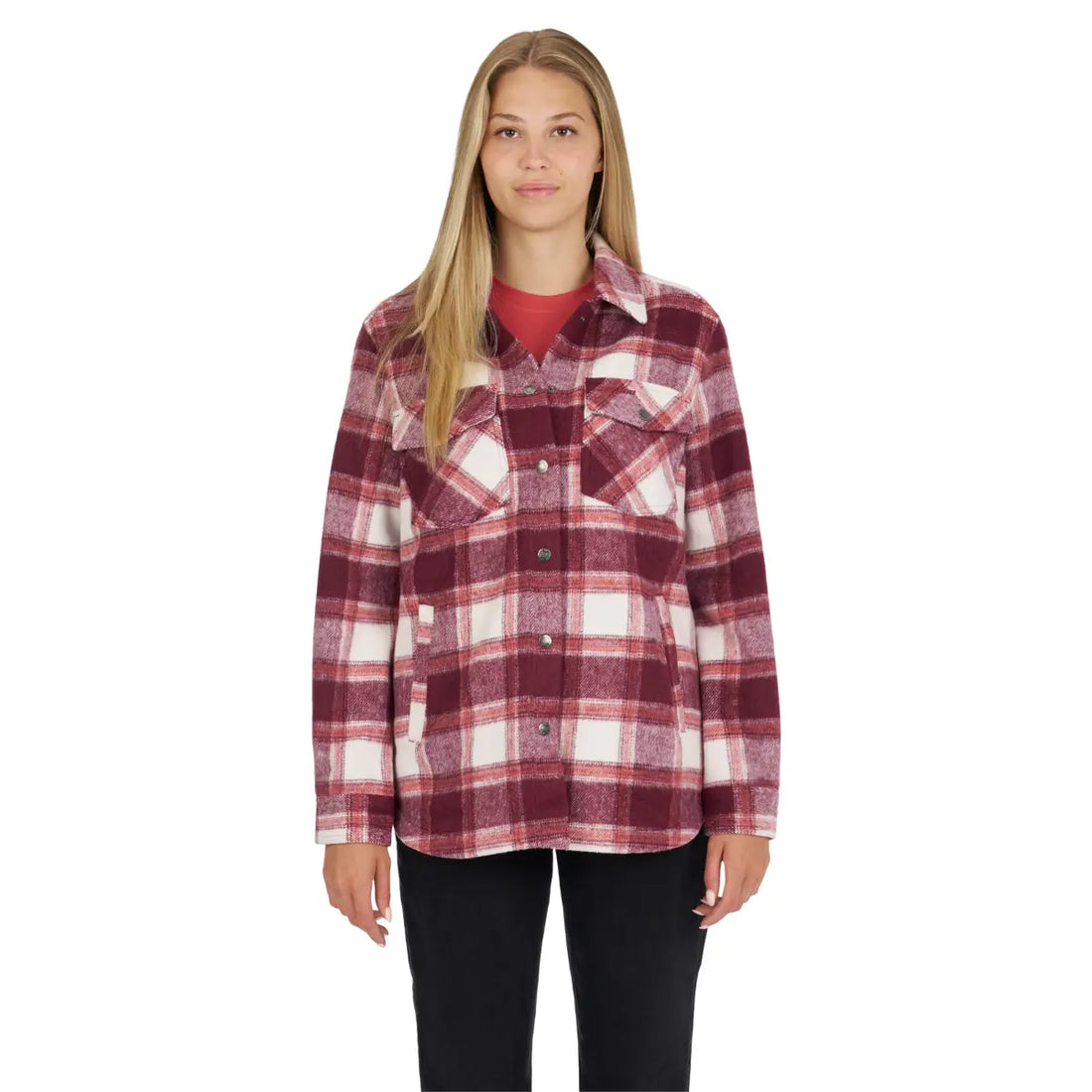 Ski-Doo Women's Plaid Overshirt
