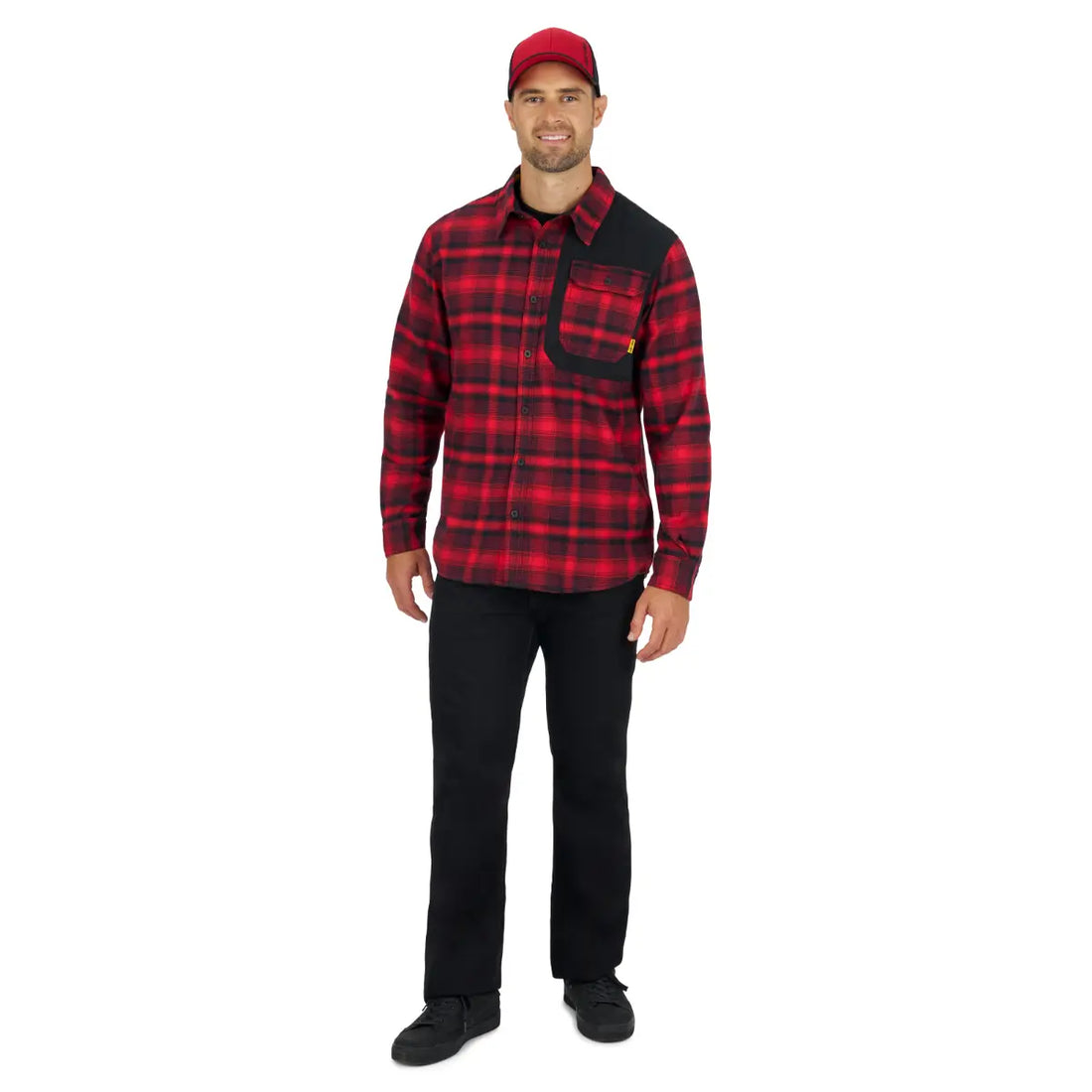 Ski-Doo Men's Plaid Flannel Shirt
