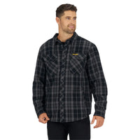 Ski-Doo Men's Plaid Bonded Overshirt