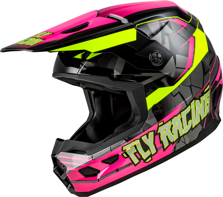 Fly Youth Kinetic Scorched Helmet