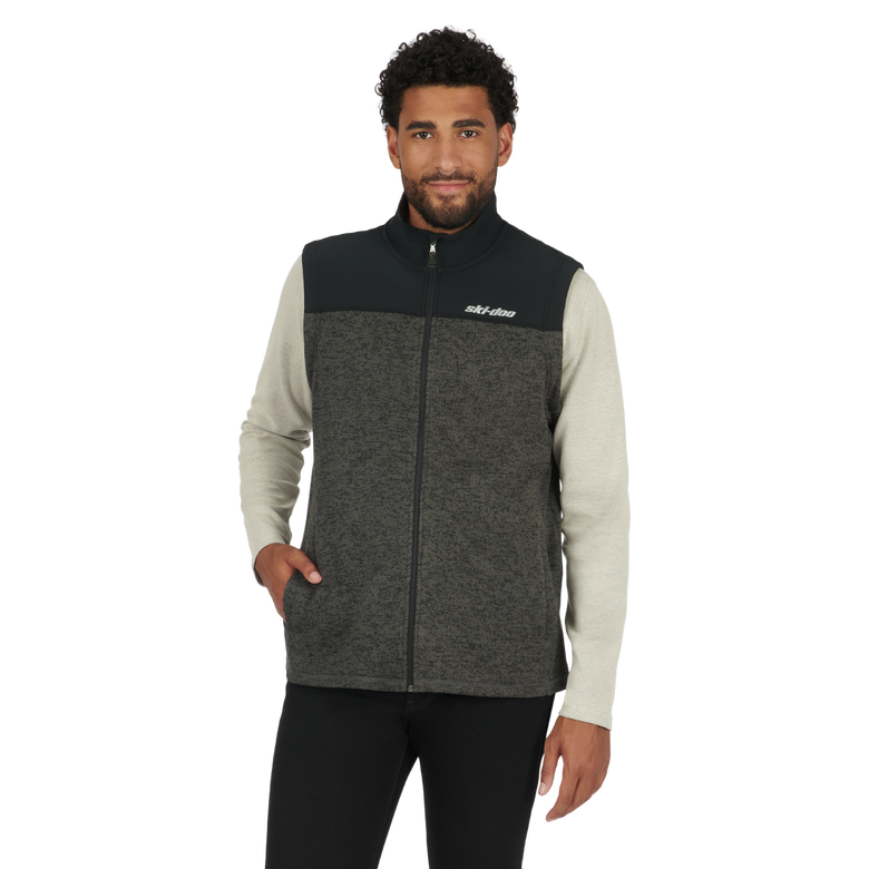 Ski-Doo Men's Convertible Mid-Layer Fleece