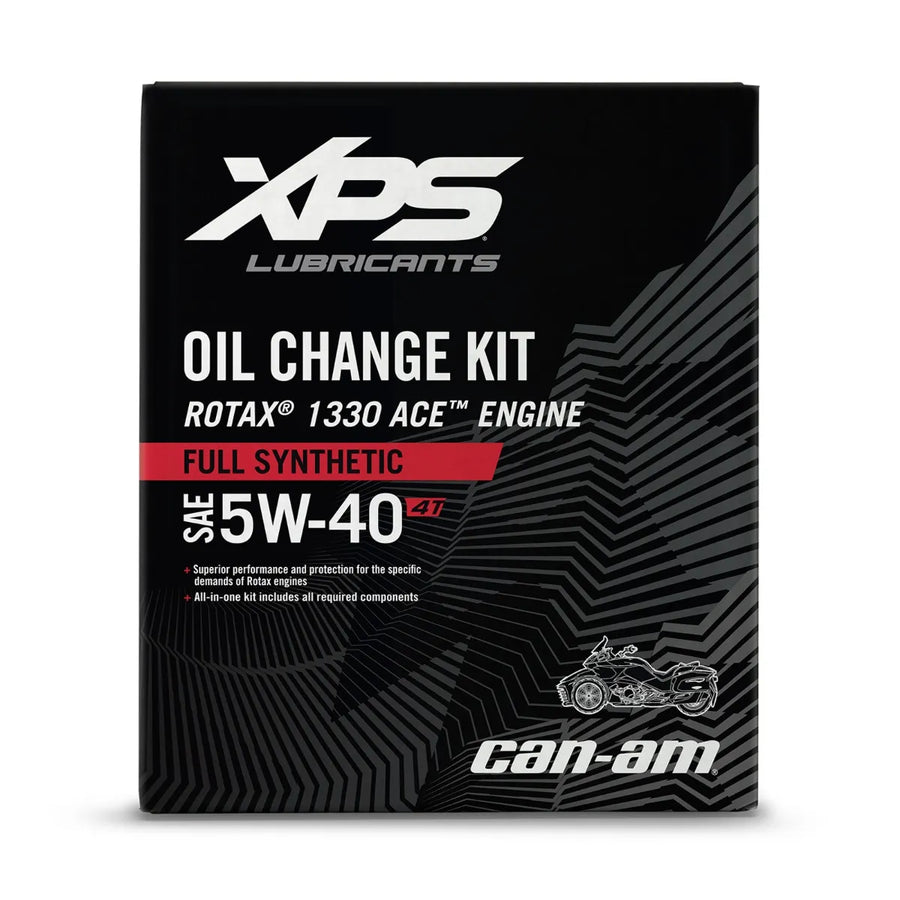 XPS 4T 5W-40 Full Synthetic Oil Change Kit for Rotax 1330 engine