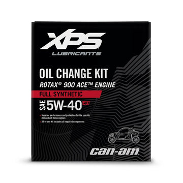Can-Am XPS 4T 5W-40 Full Synthetic Oil Change Kit for Rotax 900 ACE engine