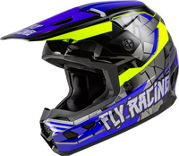 Fly Youth Kinetic Scorched Helmet