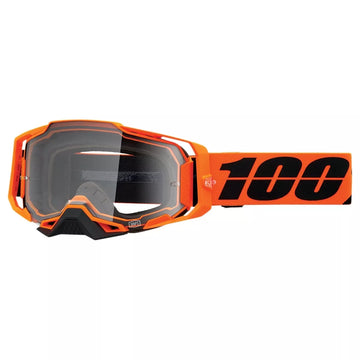 100% Armega Goggles Cw2 with Clear Lens