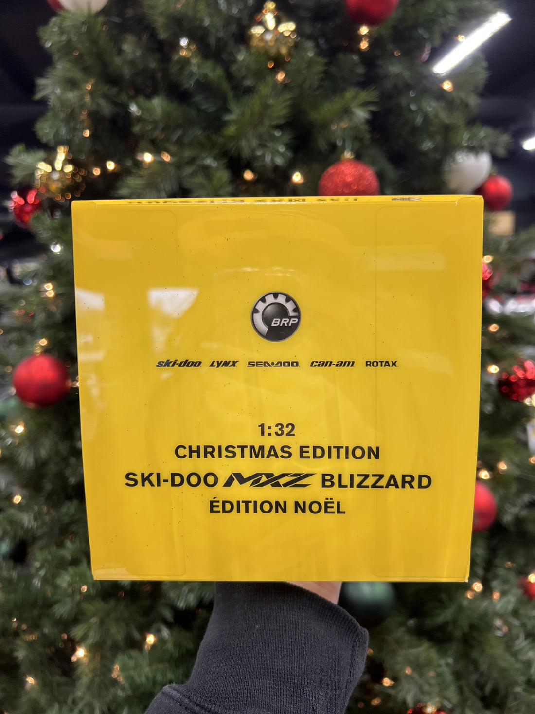 Ski-Doo 2026 Limited Edition Diecast Christmas Ornament 1:32 MXZ Blizzard