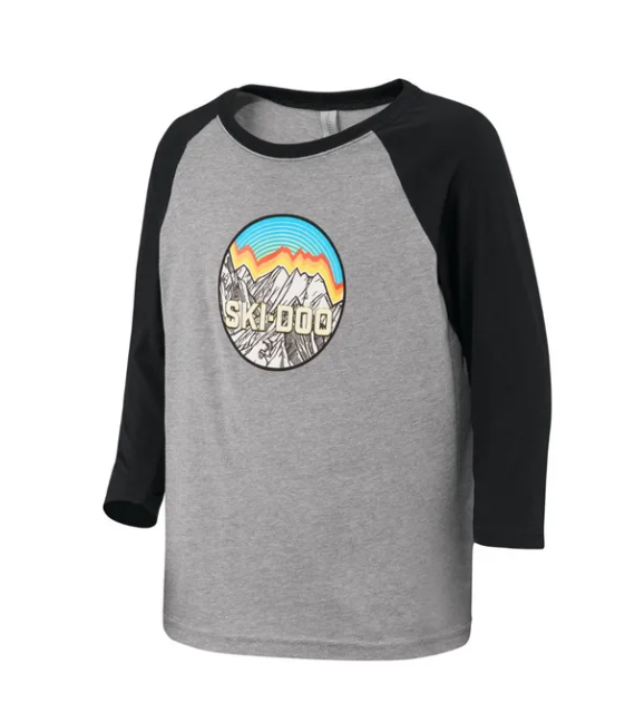 Ski-Doo Kids' Baseball Tee