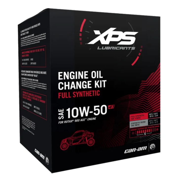 4T 10W-50 Synthetic Oil Change Kit For Rotax 900 ACE Engine